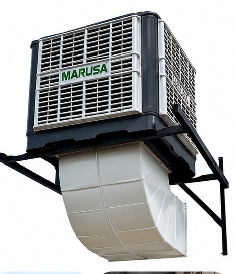 Climatizador industrial de parede Marusa com duto