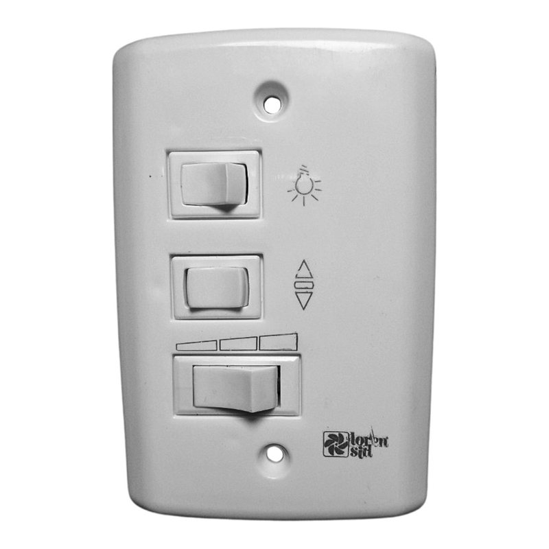 Chave eletrônica para ventilador de teto